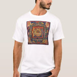 Mandala van Amitayus. Tibetaanse school uit de 19e T-shirt<br><div class="desc">Mandala van Amitayus. Tibetaanse school uit de 19e eeuw http://commons.wikimedia.org/wiki/File:Amitayus_Mandala.jpeg</div>