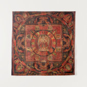 Mandala van Amogapasha Wandkleed (Voorkant)