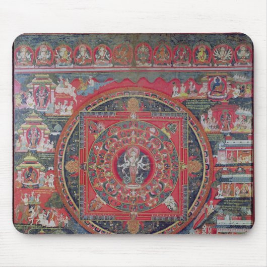 Mandala van Amoghapasa Muismat (Voorkant)
