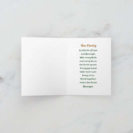 Mandala van de stamboom kaart (Binnen)