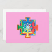 Mandala van de Waterverf van de Creatie Kaart (Voorkant / Achterkant)