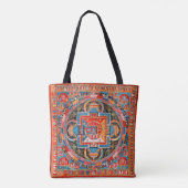 Mandala van Jnanadakini Tote Bag (Achterkant)