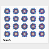 Mandala van Joy and Happiness Sticker (Vel)