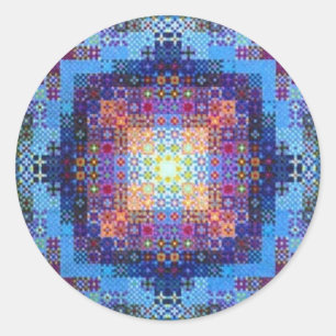 Mandala van Joy and Happiness Sticker