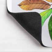 Mandala van Leaves Mousepad Muismat (Hoek)