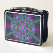 Mandala van middelkleurrijke fractale kunst met ro (Voorkant)