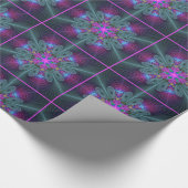 Mandala van middelkleurrijke fractale kunst met ro cadeaupapier (Hoek)