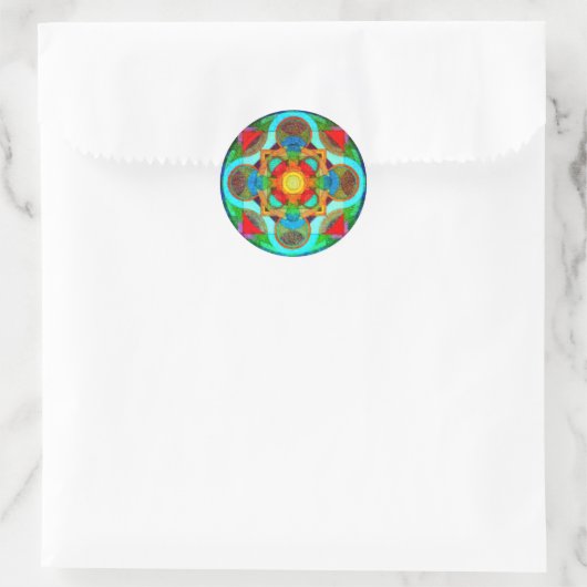 Mandala van Positive Energy Sticker (Tas)