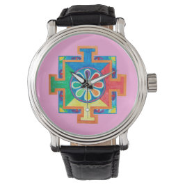 Mandala van schepping horloge