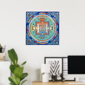 Mandala van Vairocana Poster (Thuiskantoor)
