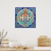 Mandala van Vairocana Poster (Keuken)