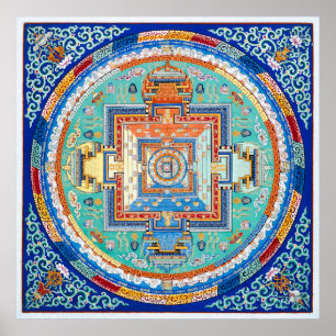Mandala van Vairocana Poster