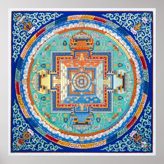 Mandala van Vairocana Poster (Voorkant)