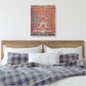 Mandala van Vaishravana Canvas Afdruk (Insitu (Slaapkamer))