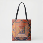 Mandala van Vajradhatu Thangka Tote Bag (Voorkant)