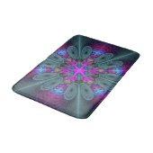 Mandala vanuit het midden Kleurrijke Fractale Kuns Badmat (Gekanteld)