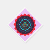Mandala Vector Art Paper Napkin Servet (Hoek)