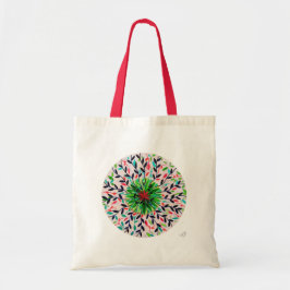 Mandala Verde Vida Tote Bag