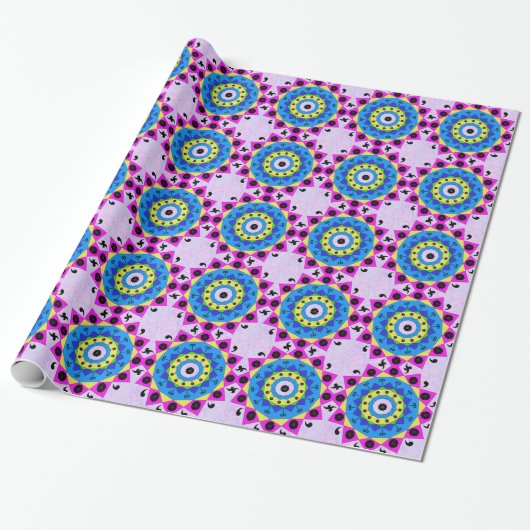 Mandala Verpakkingspapier Cadeaupapier (Uitgerold)
