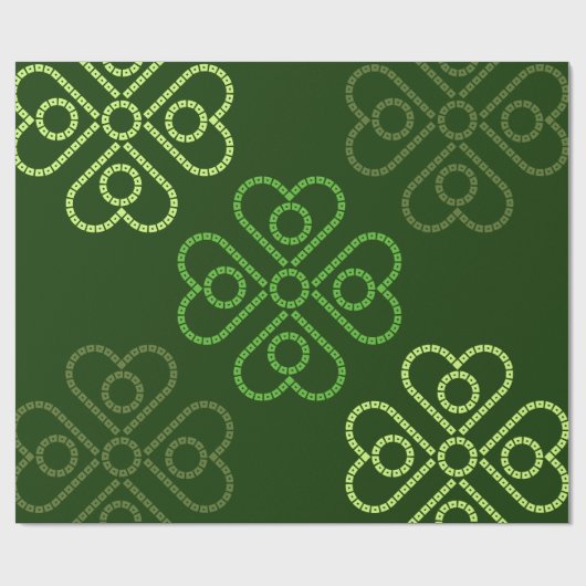 Mandala versmolten met Bandhani Cadeaupapier (Vlak)