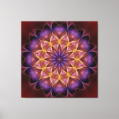 Mandala-versterker Canvas Afdruk (Voorkant)