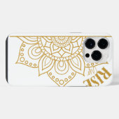 Mandala vibe - iphone 14 pro max hoesje (Achterkant horizontaal)