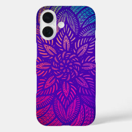 Mandala Vibrant Design iPhone 16 Hoesje