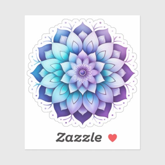 Mandala vinyl sticker (Vel)