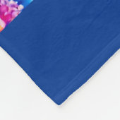 Mandala Violet roze geometrisch patroon Fleece Deken (Hoek)