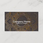 Mandala Visitekaartje (Achterkant)