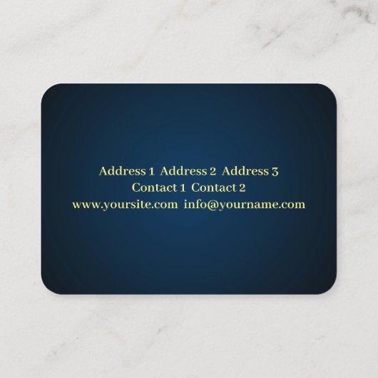 Mandala - Visitekaartje (Achterkant)