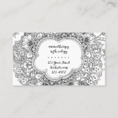 Mandala Visitekaartje (Achterkant)