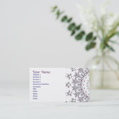 Mandala Visitekaartje - Bilingual Version (Staand voorkant)