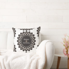 Mandala voor evenwicht en harmonie kussen