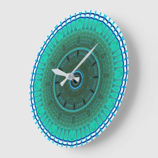 Mandala Wall Clock Grote Klok (Hoek)