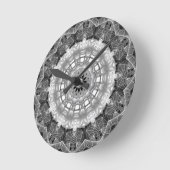 Mandala Wall Clock Ronde Klok (Hoek)