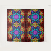 Mandala Wandkleed (Voorkant (horizontaal))