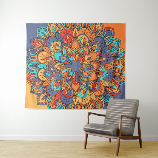 Mandala Wandkleed (In Situ (horizontaal))