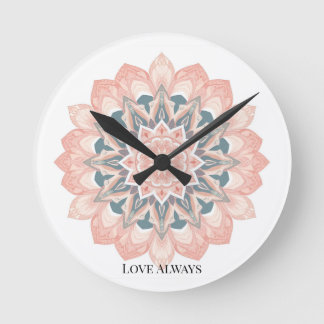 Mandala wandklok – Arabesque kunst