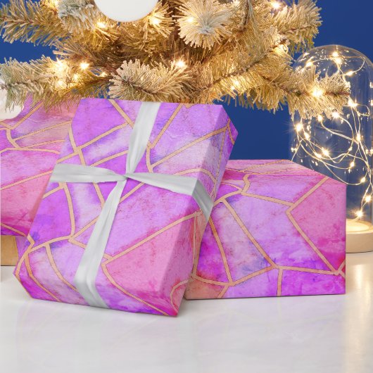 Mandala warme krijt schets cadeaupapier (Feestdagen)