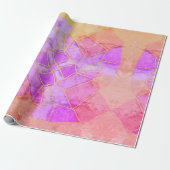 Mandala warme krijt schets cadeaupapier (Uitgerold)