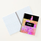 Mandala warme krijt schets notitieboek (Binnen)