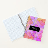 Mandala warme krijt schets notitieboek (Binnen)