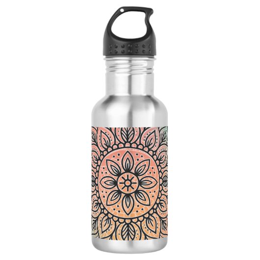 Mandala Water Bottle Waterfles (Voorkant)