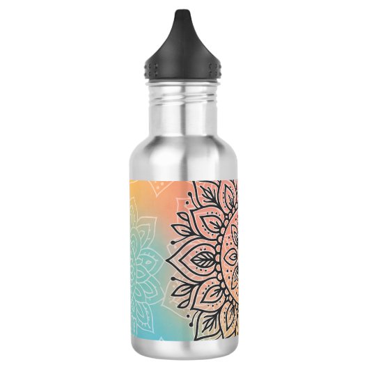 Mandala Water Bottle Waterfles (Links)