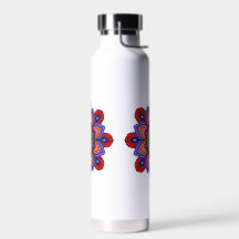 Mandala waterfles