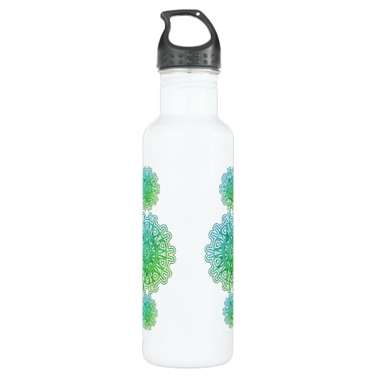 Mandala Waterfles (Achterkant)