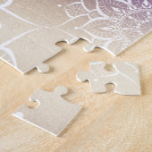 Mandala waterverf nebula yoga zen legpuzzel (Zijkant)