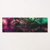 Mandala Waterverf Nevel Initialen Yogamat (Voorkant (horizontaal))