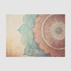  Mandala Weefsel Pagina Tissuepapier